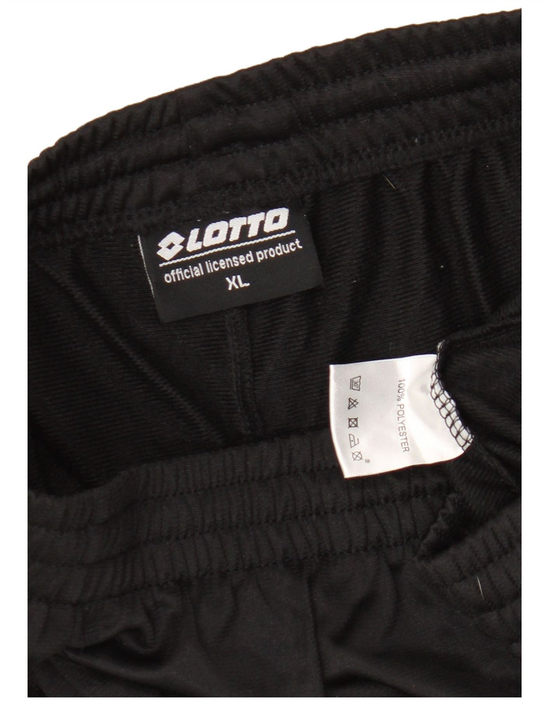 Calça de treino masculina Lotto Joggers XL poliéster preto