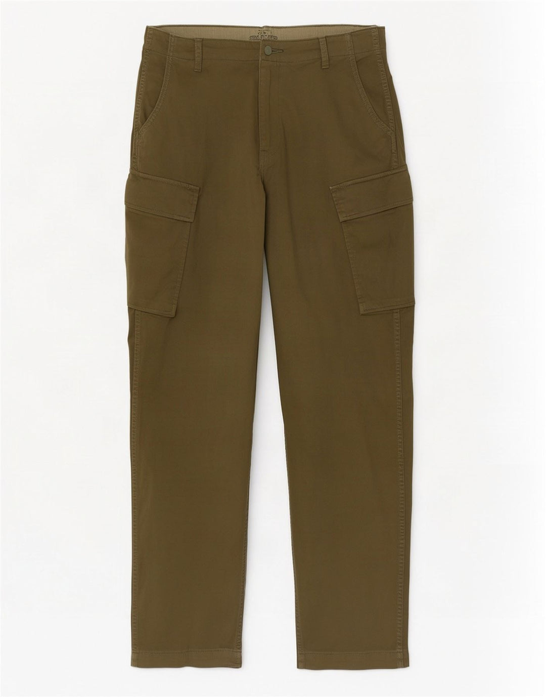 Calça cargo masculina cônica Levi's W36 L32 algodão cáqui