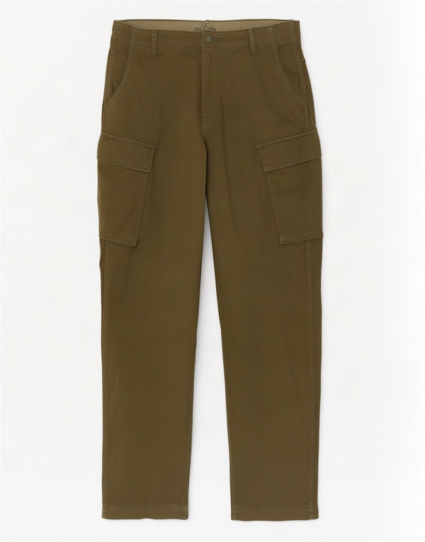 Calça cargo masculina cônica Levi's W36 L32 algodão cáqui