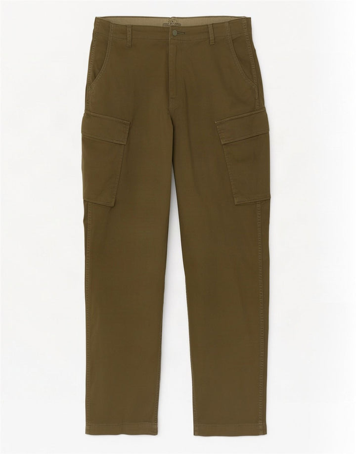 Calça cargo masculina cônica Levi's W36 L32 algodão cáqui