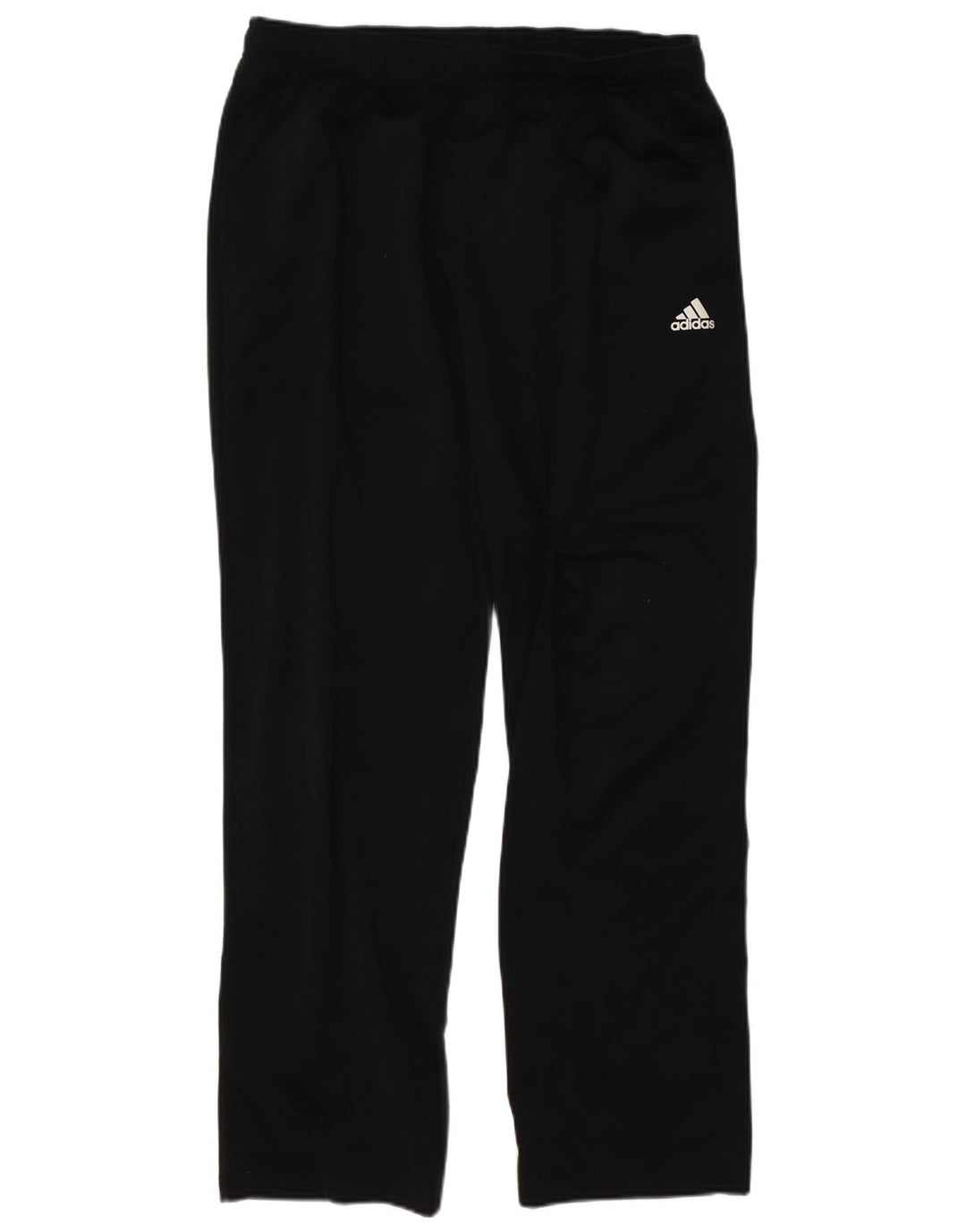 Calças de treino masculinas Adidas UK 46/48 XL poliéster preto