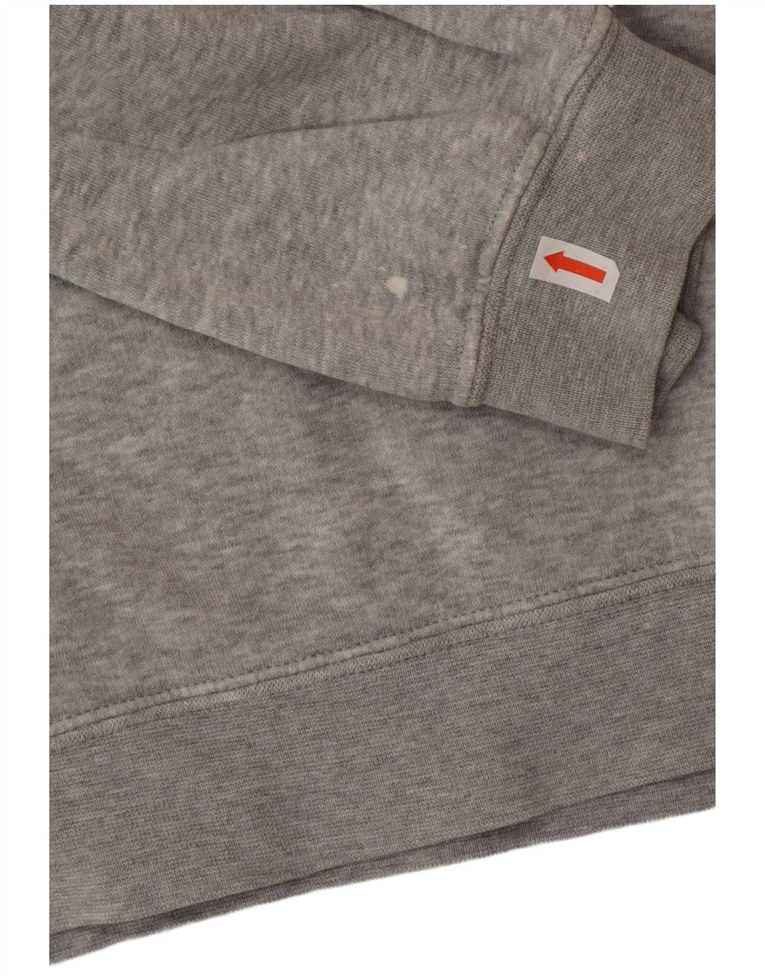 Nike Mens Hoodie Jumper Médio Algodão Cinza