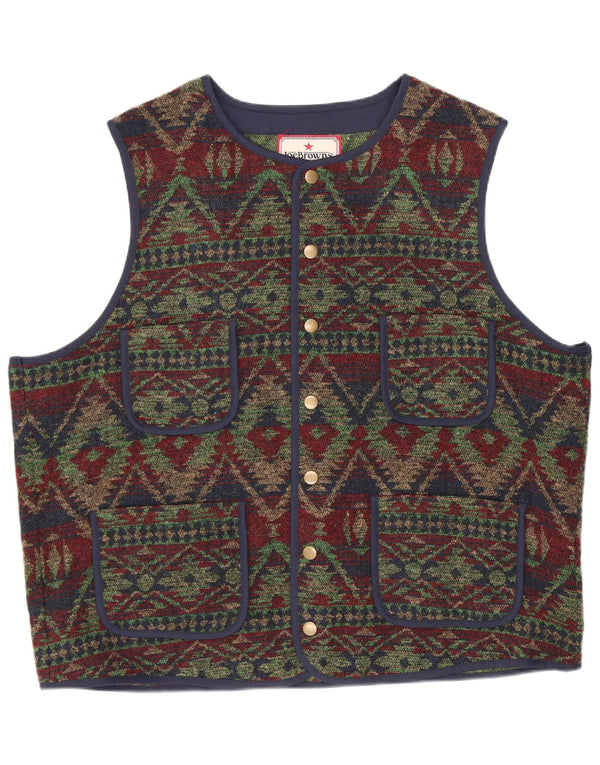 Colete masculino JOE BROWNS XL multicolorido Fair Isle