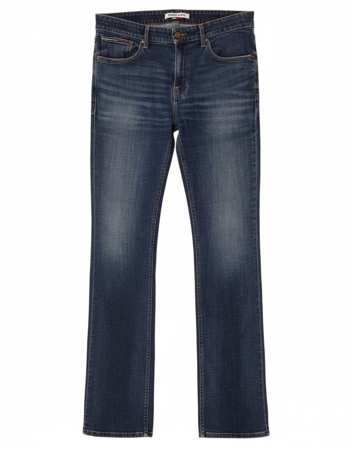 Tommy Hilfiger Masculino Bootcut Jeans W32 L36 Azul