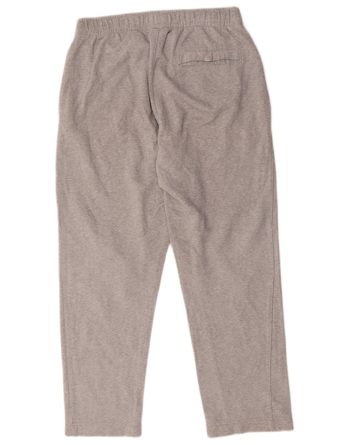 Calça de treino feminina Nike UK 14 cinza médio manchado de algodão