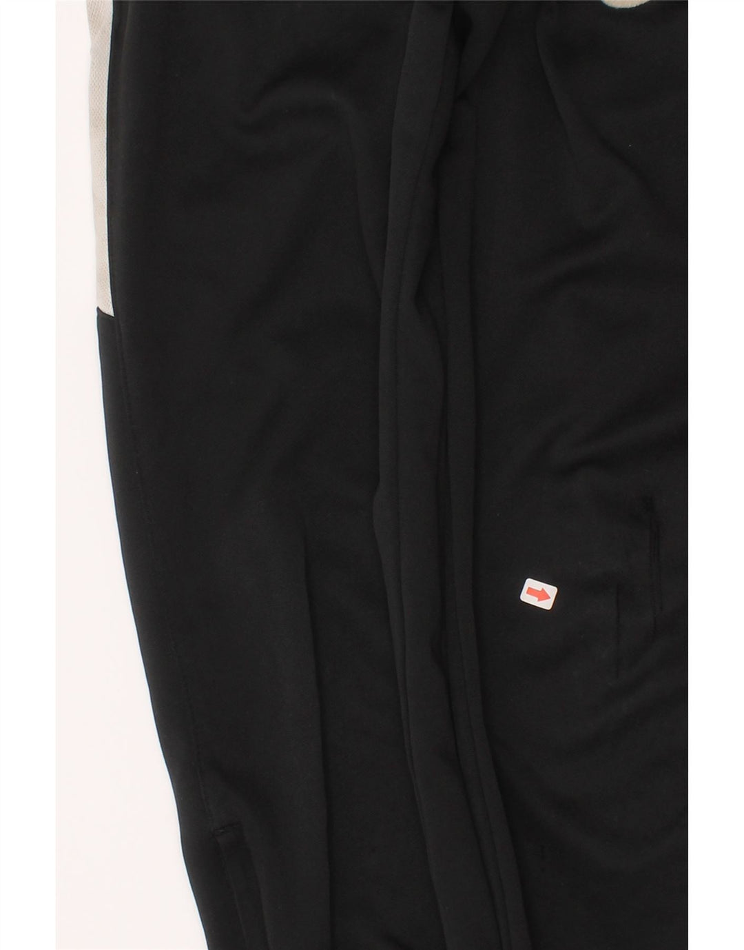 Calça de treino Nike Boys 6-7 anos grande preto colorblock poliéster