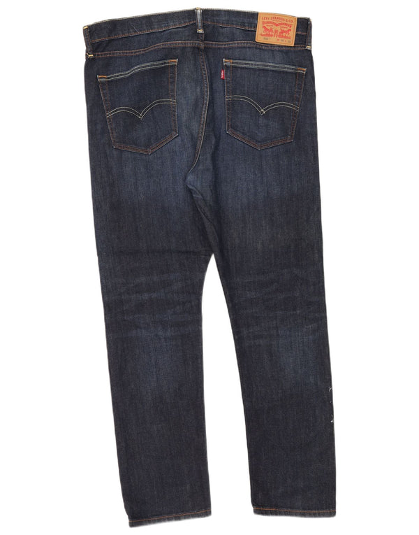 Levi's Masculino 510 Skinny Jeans W36 L30 Azul Marinho Algodão