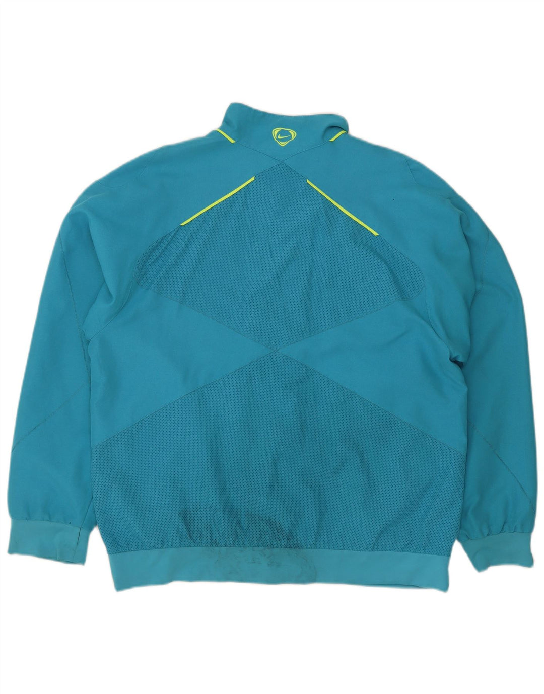 Jaqueta Nike Boys Barcelona Tracksuit Top 13-14 Anos XL Azul Poliéster