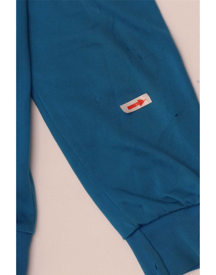 Jaqueta Adidas Meninos Treino Top 13-14 Anos Azul Colorblock Poliéster