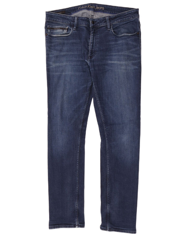 Calvin Klein Jeans Masculino Slim W36 L32 Azul