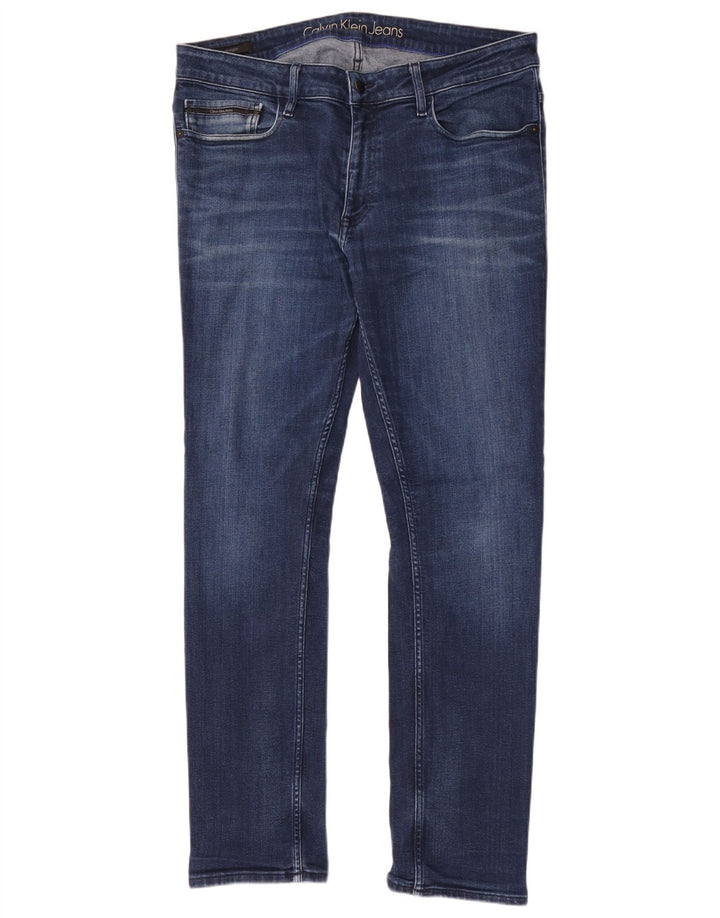 Calvin Klein Jeans Masculino Slim W36 L32 Azul