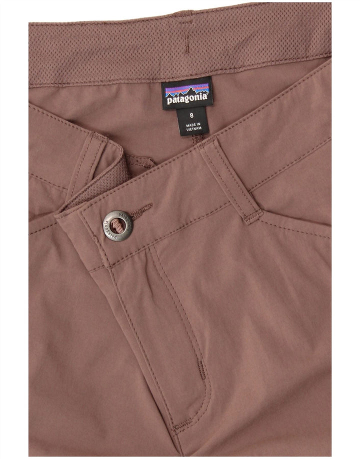 Calça Cargo Feminina Patagonia US 8 Médio W30 L29 Marrom Poliamida