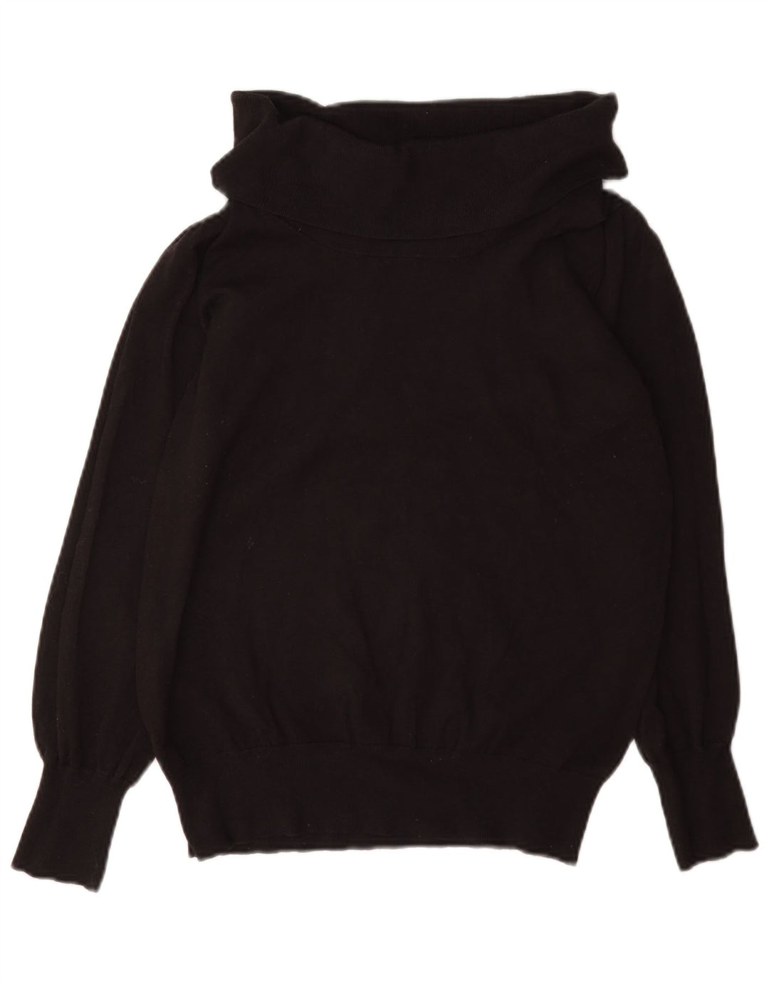 Suéter feminino Marks & Spencer com gola redonda Reino Unido 16 grande viscose marrom