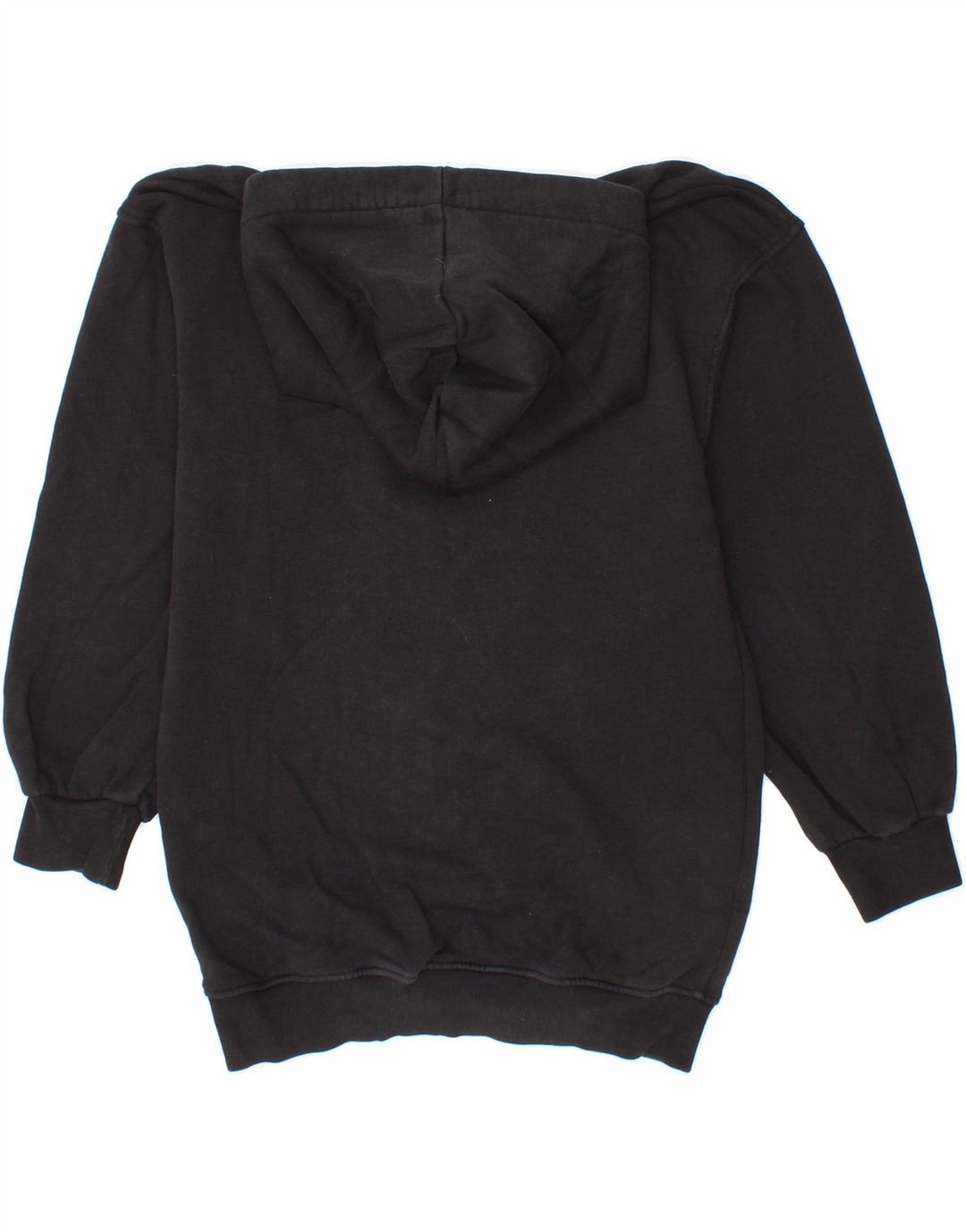 PYREX Girls Graphic Hoodie Jumper 10-11 Years Medium Black Cotton Vintage Pyrex and Second-Hand Pyrex from Messina Hembry 