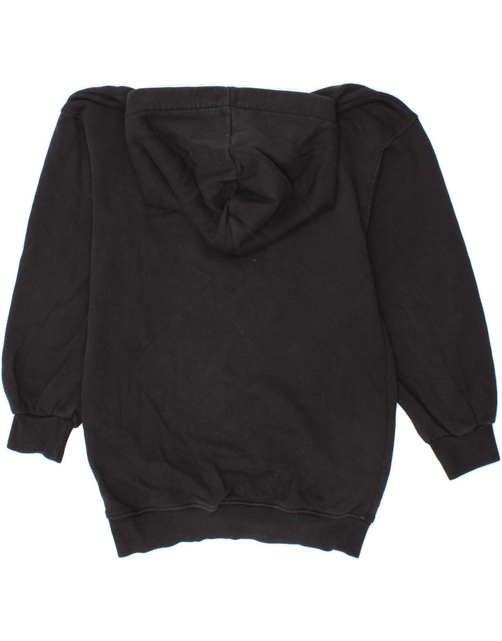 PYREX Girls Graphic Hoodie Jumper 10-11 Years Medium Black Cotton Vintage Pyrex and Second-Hand Pyrex from Messina Hembry 