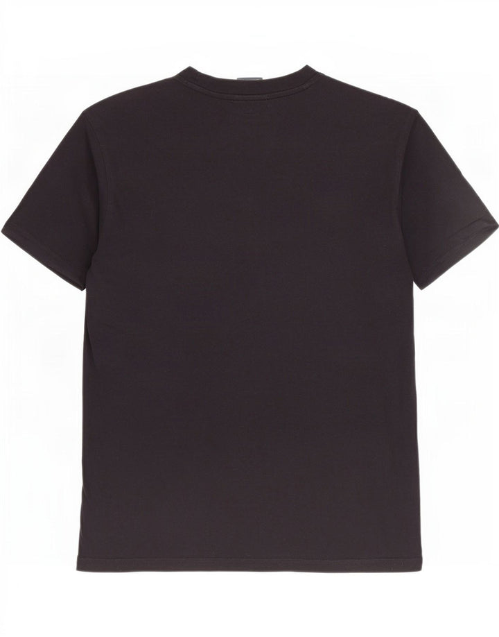 Camiseta masculina Champion pequena de algodão preto