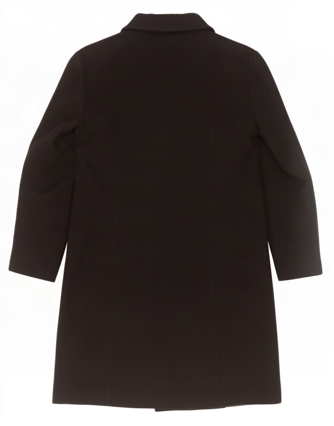 Casaco feminino com peito duplo Max & Co. Reino Unido 14 grande preto
