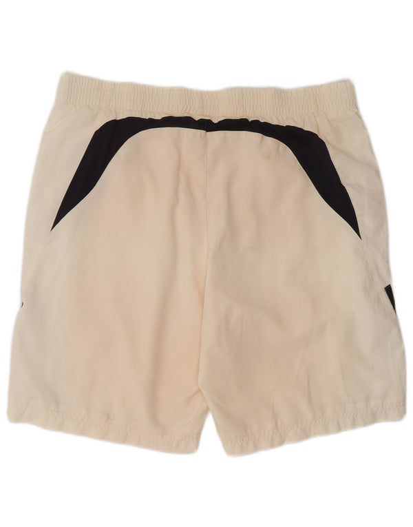 Adidas Mens Clima 365 Sport Shorts Pequeno Off White Poliéster