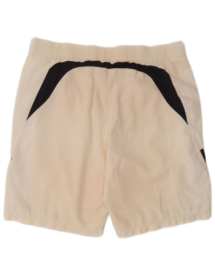 Adidas Mens Clima 365 Sport Shorts Pequeno Off White Poliéster