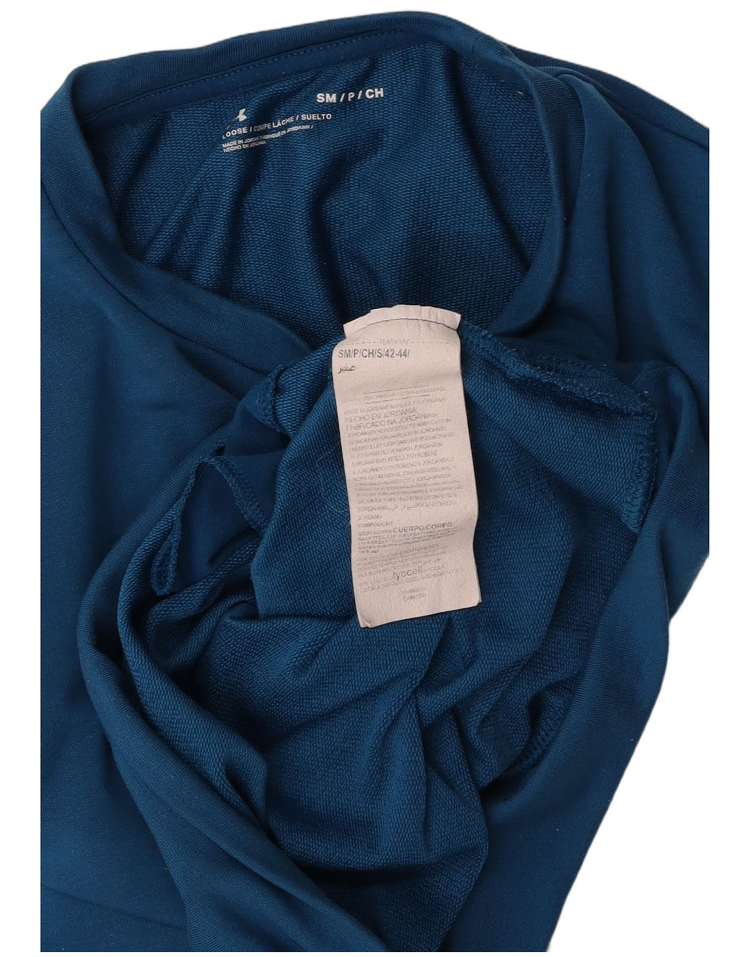 UNDER ARMOUR Suéter feminino cropped solto com capuz Reino Unido 10 pequeno azul