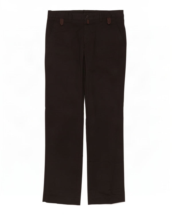 Zara Calça Chino Masculina Reta EU 42 Grande W32 L31 Marrom