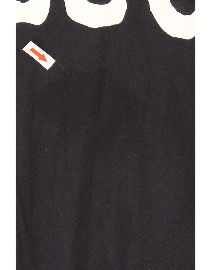 Camiseta masculina Lee com estampa gráfica grande algodão azul marinho