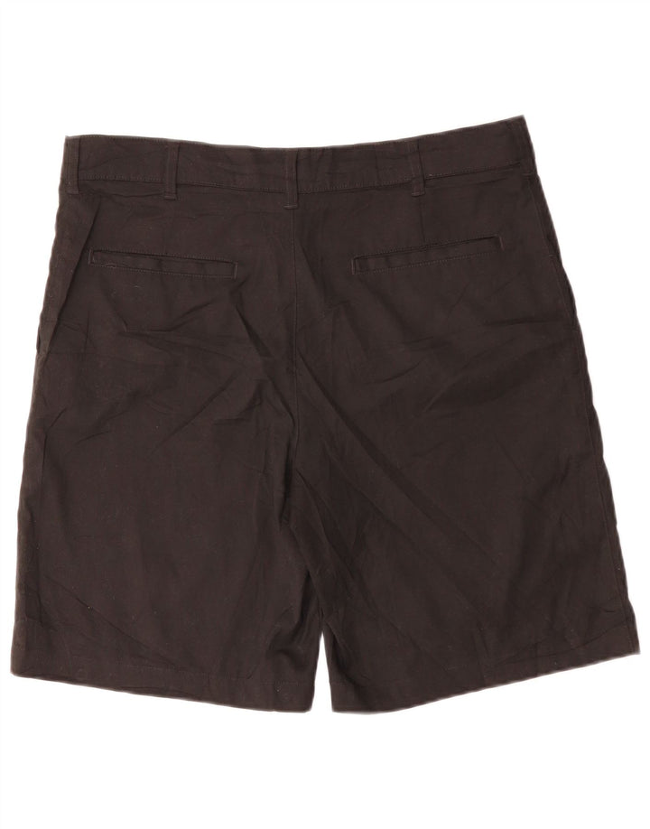 RUSSELL ATLÉTICO Mens Chino Shorts W34 Grande Poliéster Preto