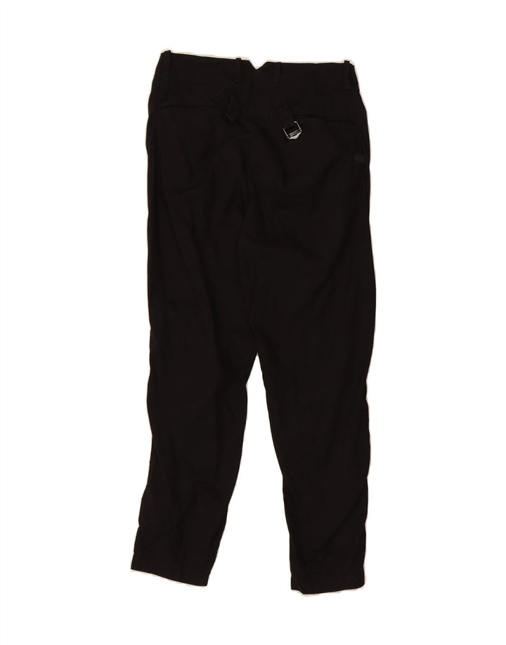 G-STAR Womens Slim Chino Trousers W26 L26 Black Cotton Vintage G-Star and Second-Hand G-Star from Messina Hembry 