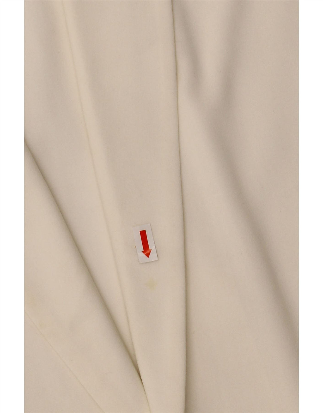 Jaqueta blazer feminina MARKS & SPENCER manga 3/4 aberta Reino Unido 12 médio branco