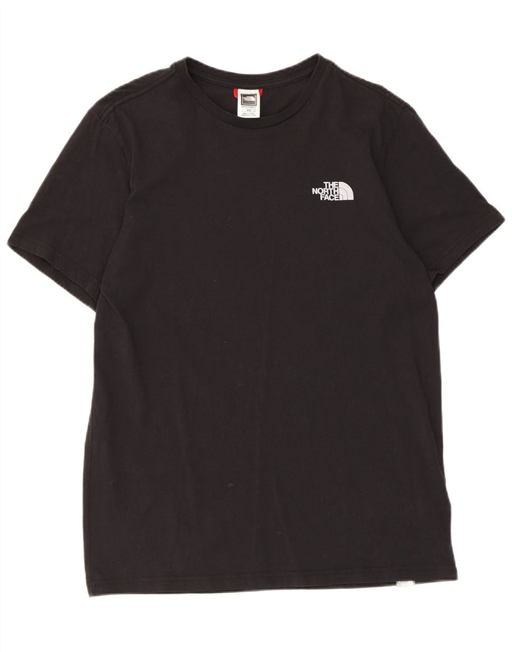 Camiseta masculina The North Face Top médio algodão preto