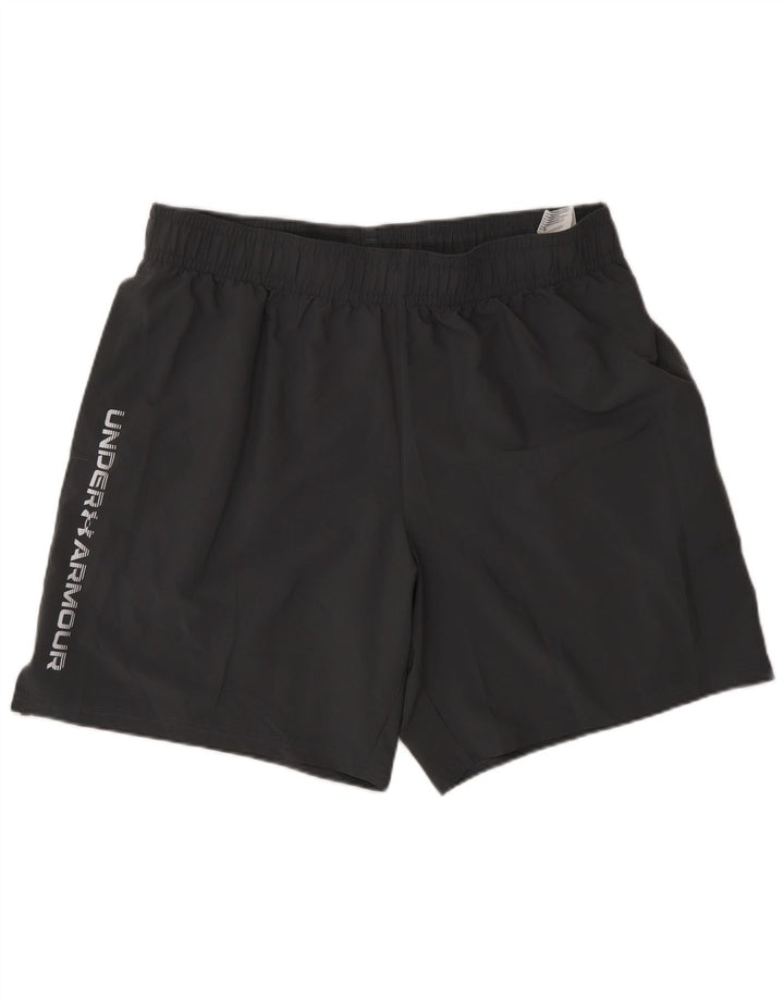 Shorts esportivos masculinos Under Armour Graphic Regular XL cinza poliéster