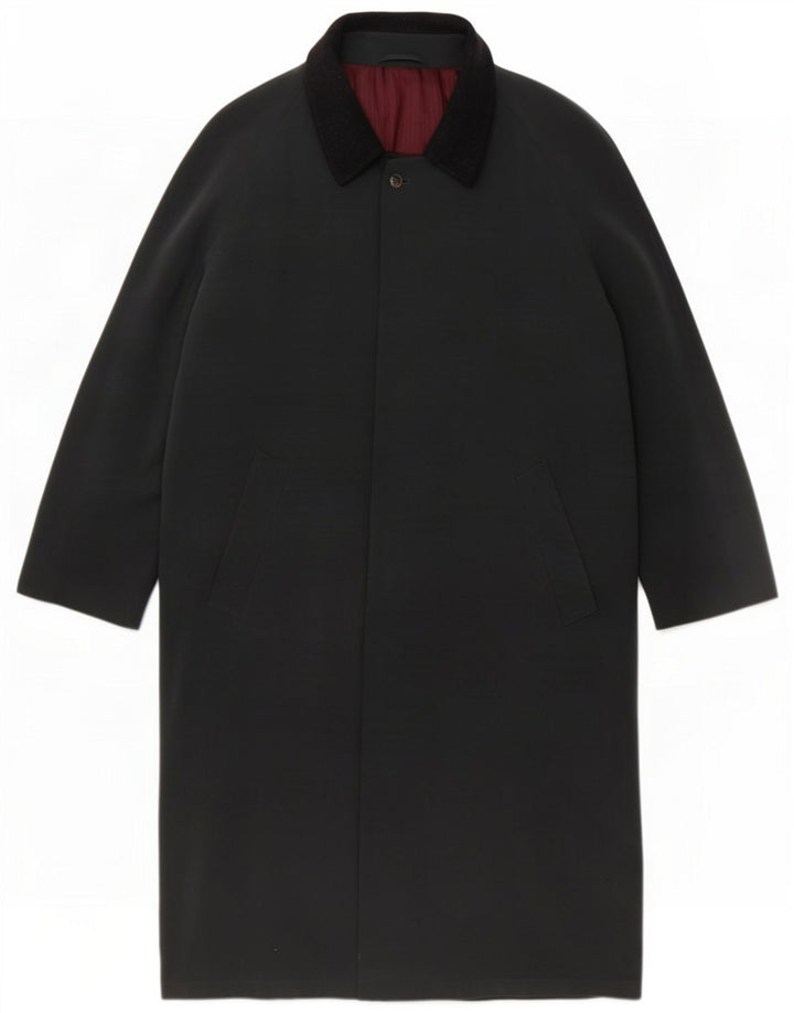 Bugatti Mens Overcoat IT 56 3XL Poliéster Preto