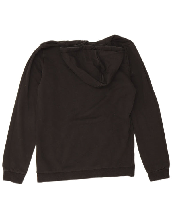 Puma Meninos Hoodie Jumper 15-16 Anos Algodão Preto