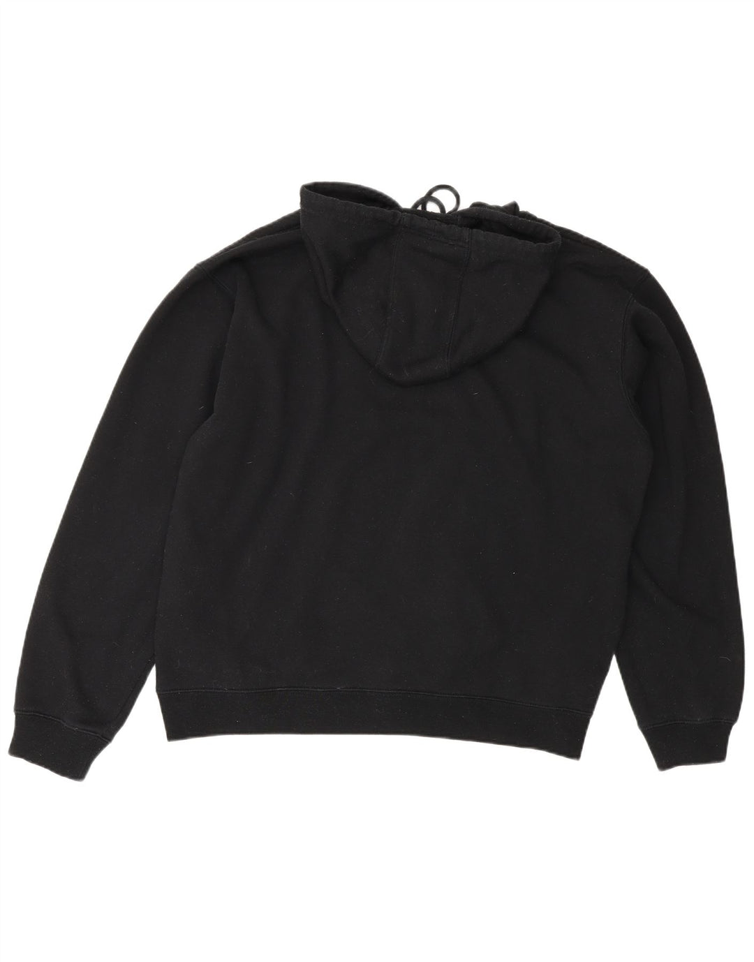 Fila Mens Graphic Hoodie Jumper Médio Preto Listrado Poliéster