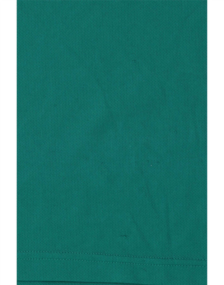 Camiseta masculina Adidas Climalite Top grande poliéster turquesa