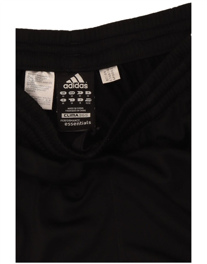 Adidas Mens Clima 365 Crop Calça de treino Médio Preto Poliéster