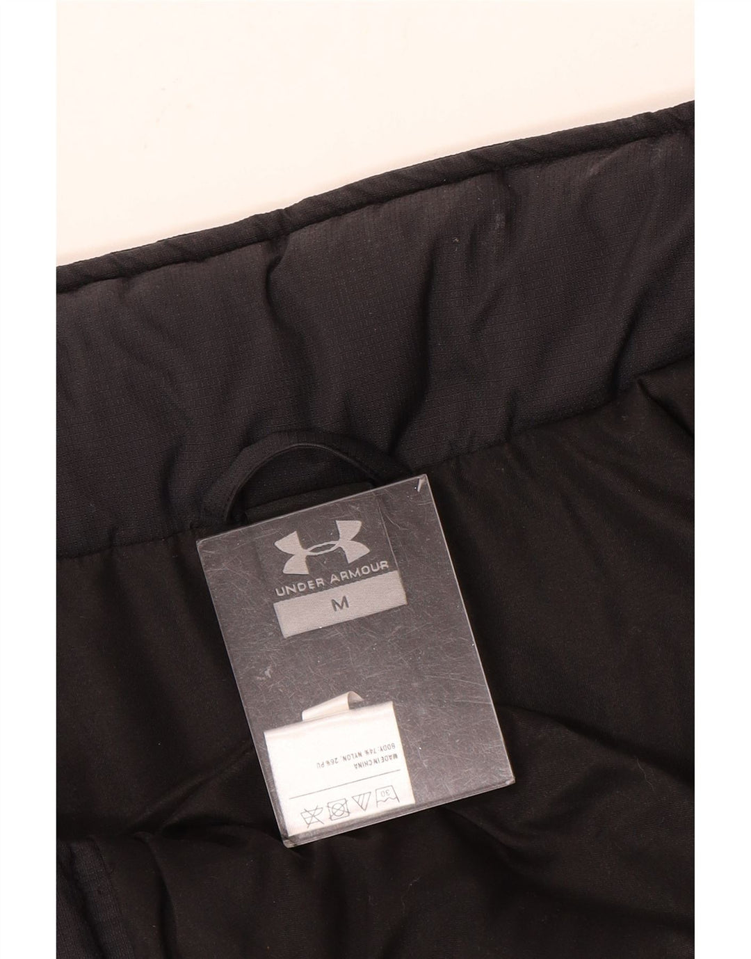 Casaco acolchoado masculino Under Armour UK 38 médio preto nylon