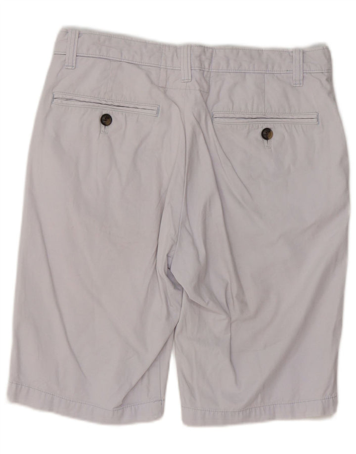 JACK WILLS Mens Chino Shorts W32 Algodão Azul Médio