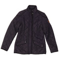 Jaqueta acolchoada feminina Puffa UK 6 XS azul marinho poliamida