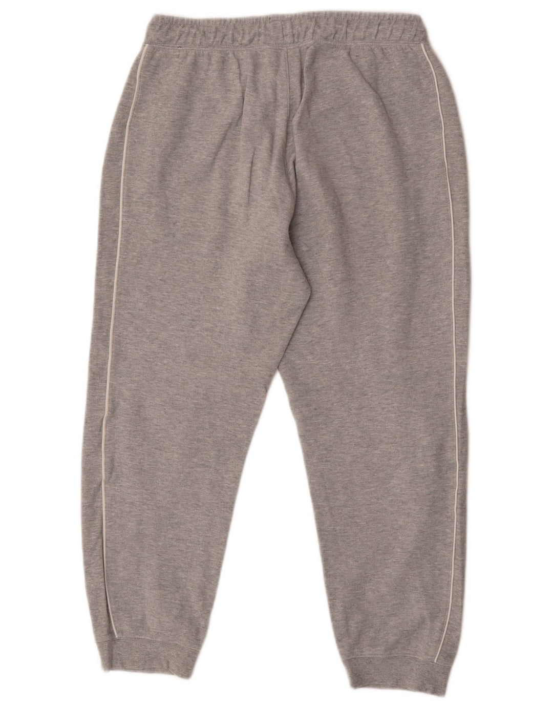 Calça de treino masculina Nike Joggers cinza médio algodão manchado