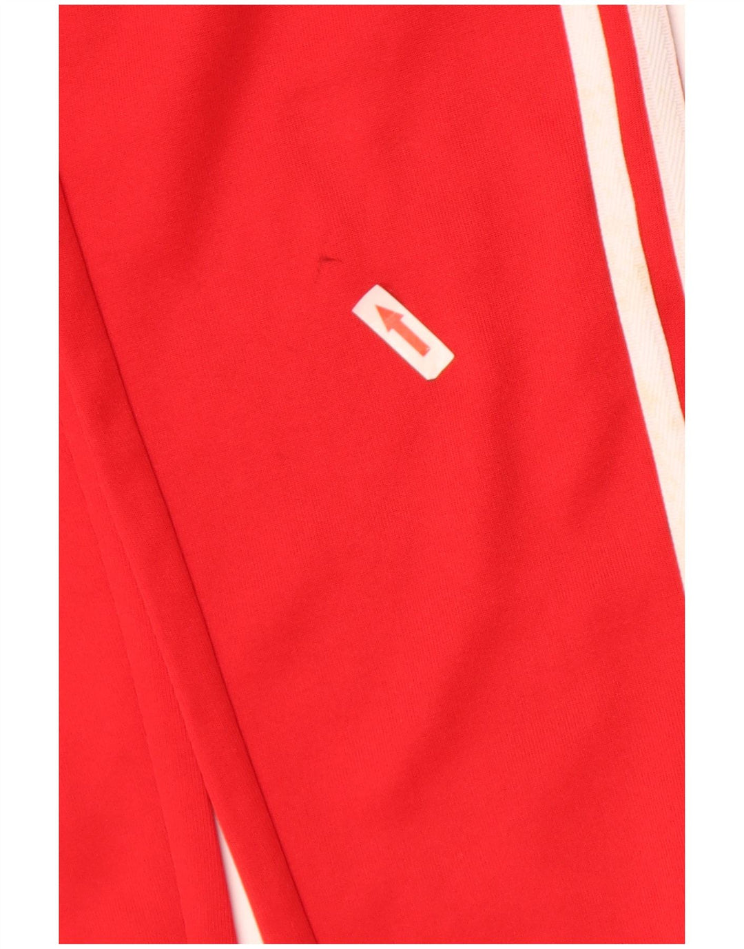 Adidas Mens Treino Calças Joggers Pequeno Poliéster Vermelho
