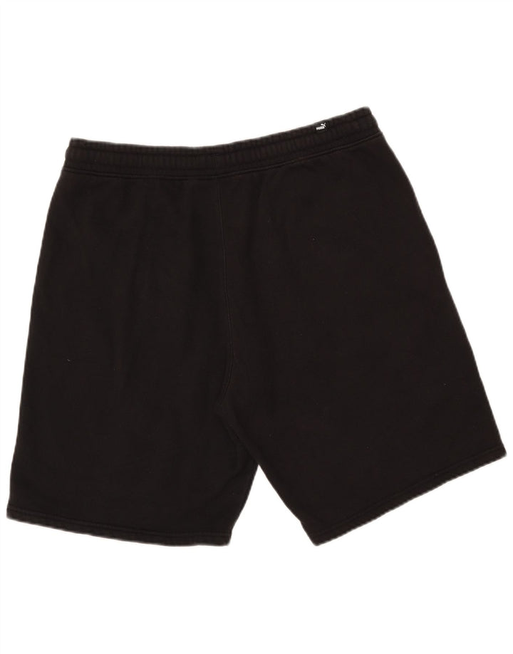 Shorts esportivos gráficos masculinos PUMA grandes pretos