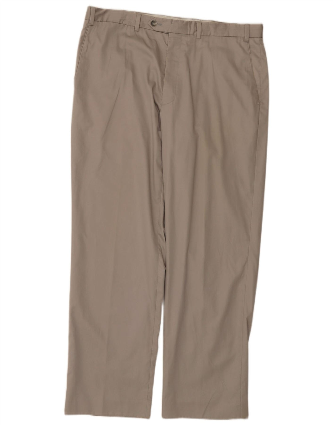 Calça masculina de terno reto MARKS & SPENCER W36 L31 algodão cinza