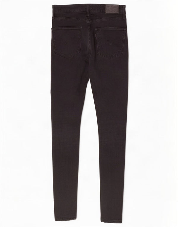 Calça jeans feminina Levi's 721 High Rise Skinny W26 L30 algodão preto