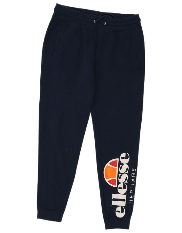 Calça esportiva feminina Ellesse Heritage Joggers Reino Unido 14 grande azul marinho