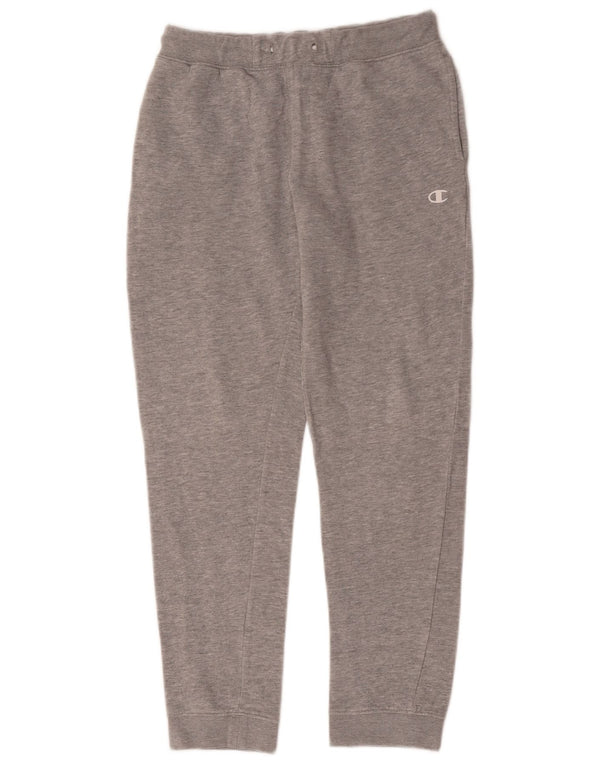 Calça esportiva Champion Boys Joggers 11-12 anos grande algodão cinza