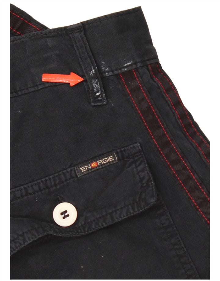 Energie Mens Bermuda Shorts W30 Médio Azul Marinho Algodão