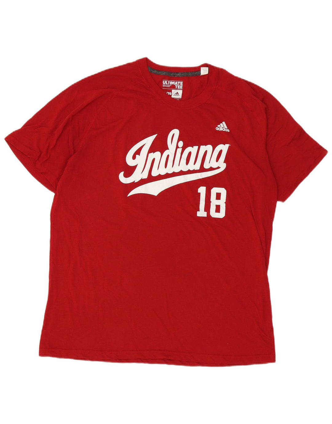 Camiseta Adidas Masculina Indiana Graphic Top XL Vermelho Poliéster