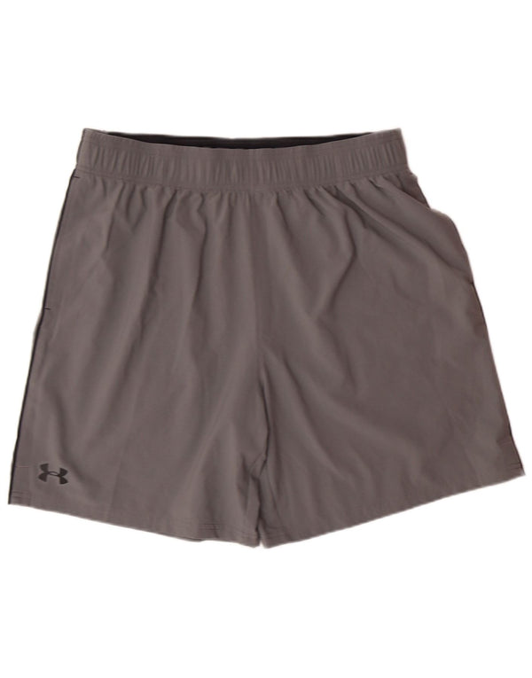 Shorts esportivos gráficos masculinos UNDER ARMOUR XL cinza