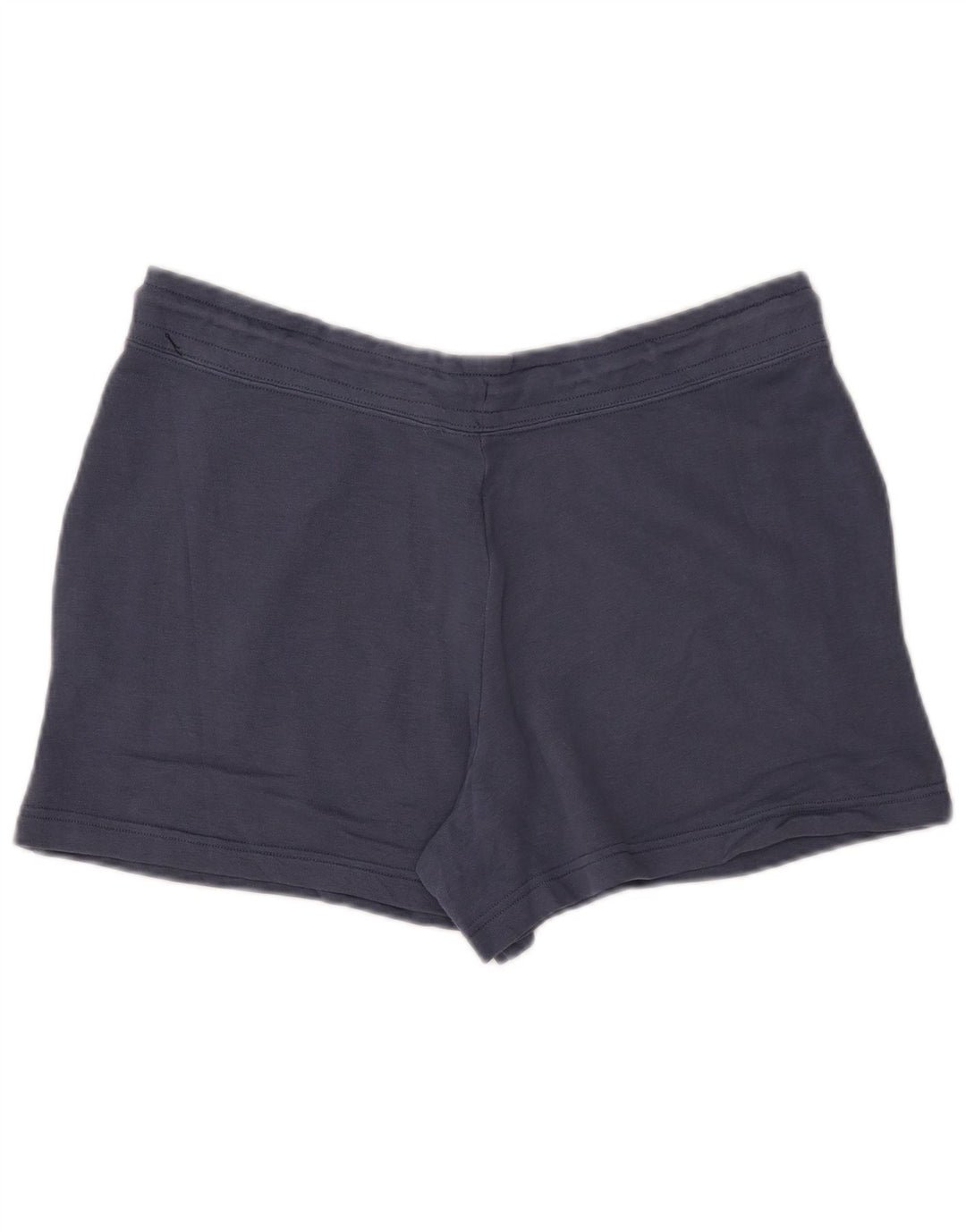 Shorts esportivos femininos NIKE UK 16 grande algodão azul marinho